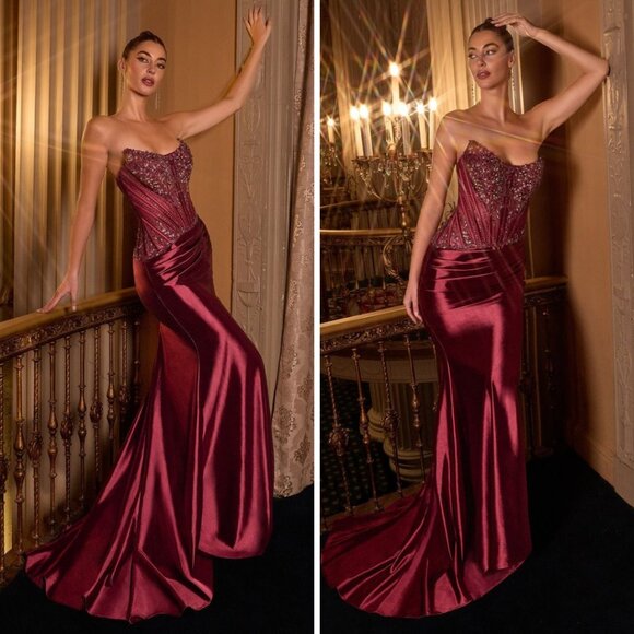 LADIVINE CD725 DRESS - Picture 1 of 4